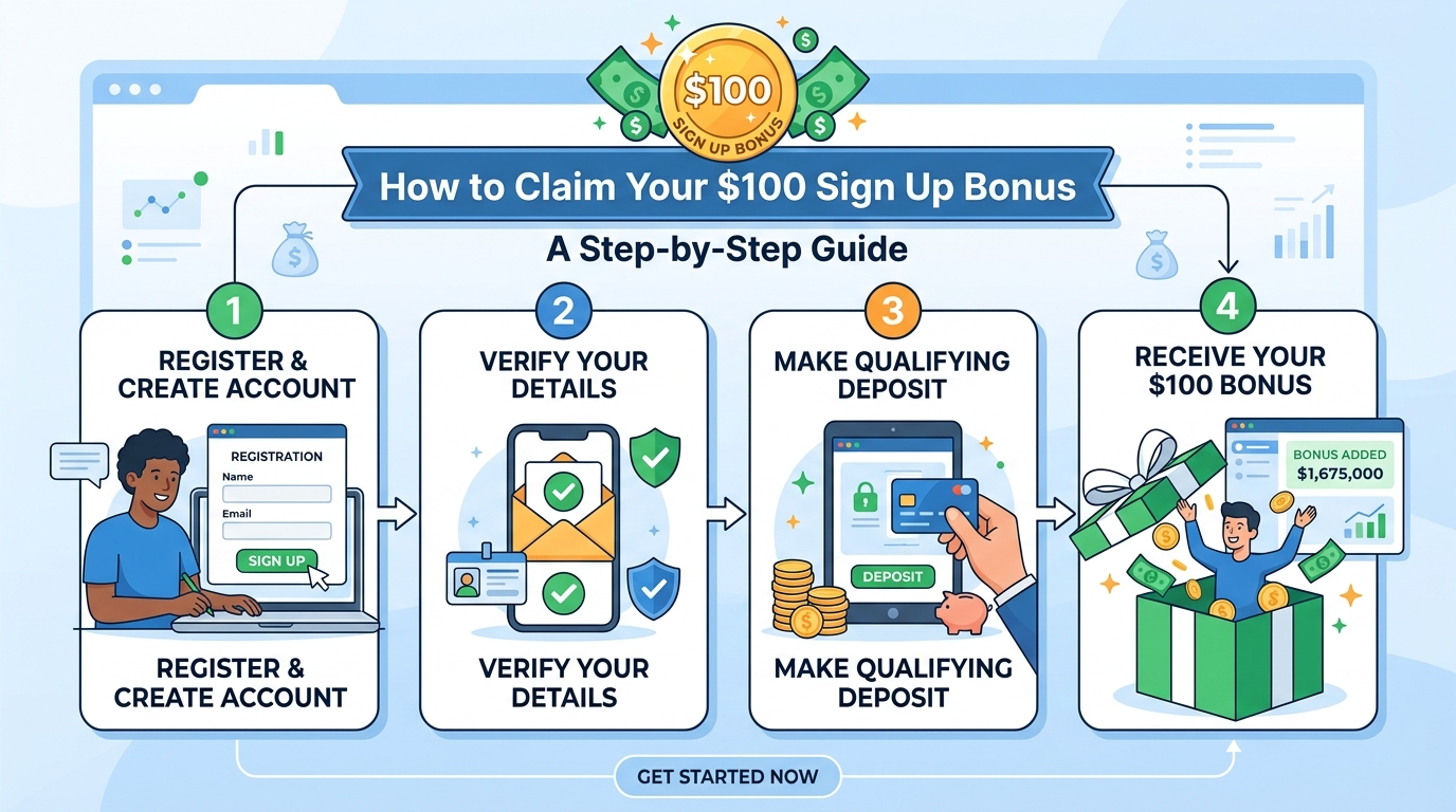 How to Claim Your 100 Sign Up Bonus: A Step-by-Step Guide