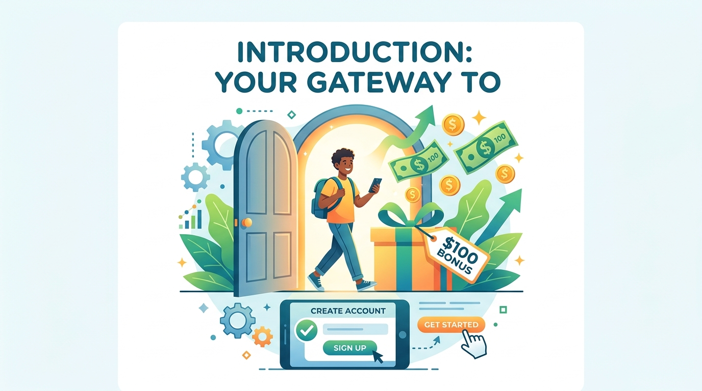 Free 100 Sign Up Bonus: Start Your Journey