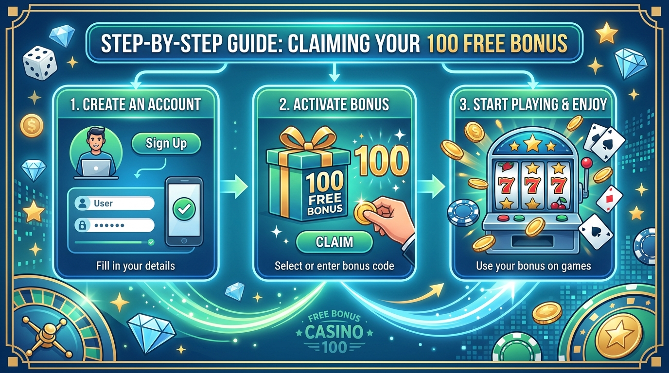 What is a 'Free Bonus Casino 100 No Deposit' Offer?