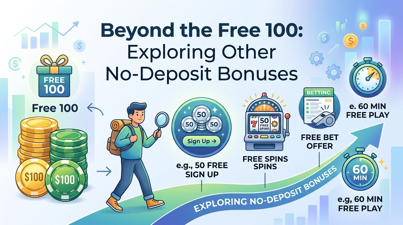 How to Claim Your 'Free 100 Register No Deposit Bonus' – Step-by-Step Guide