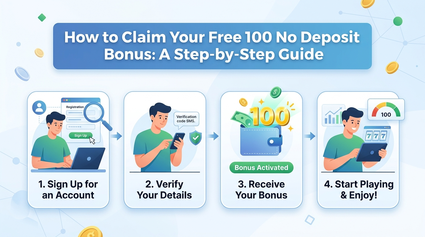 How to Claim Your Free 100 No Deposit Bonus: A Step-by-Step Guide