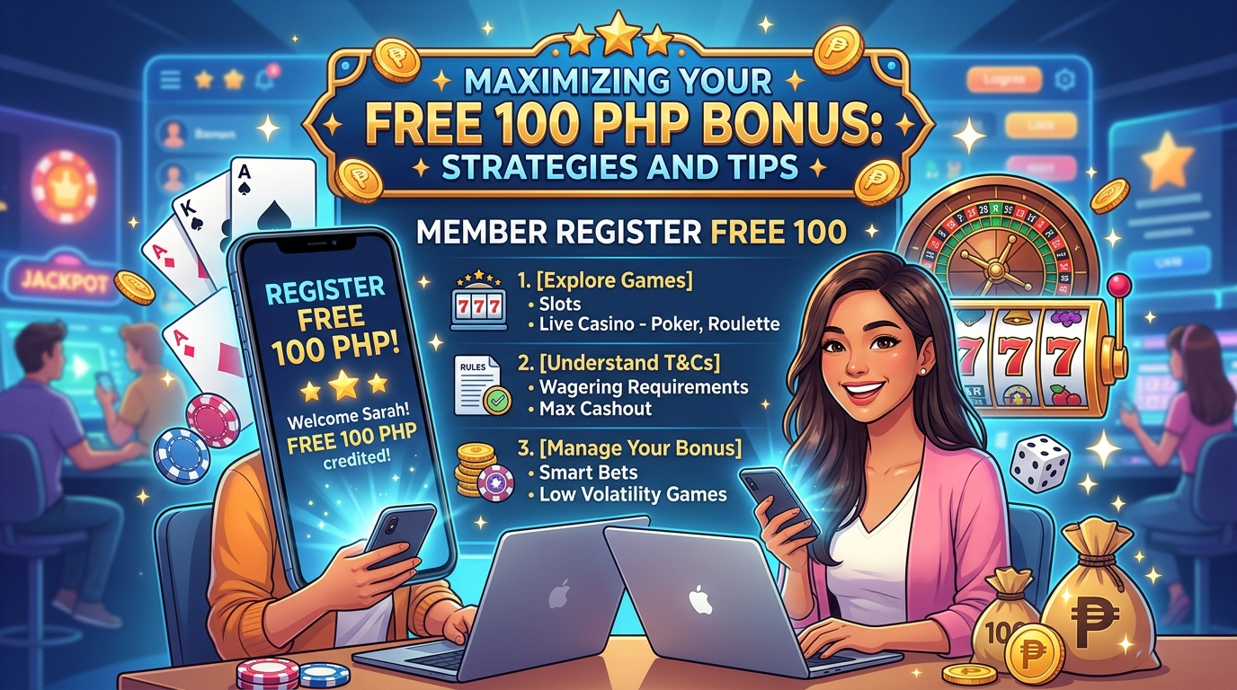 Member Register Free 100: Unlock Your Free 100 PHP No Deposit Bonus