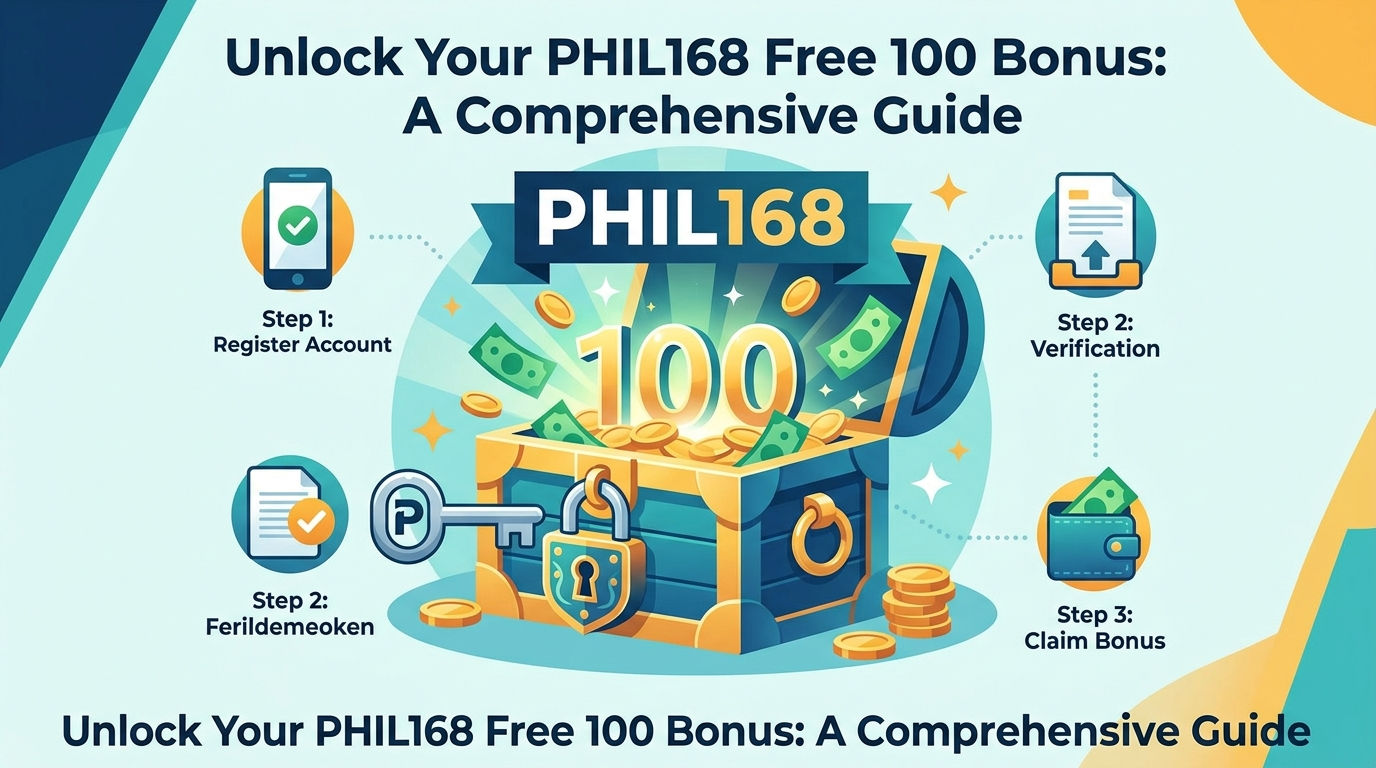 Unlock Your PHIL168 Free 100 Bonus: A Comprehensive Guide