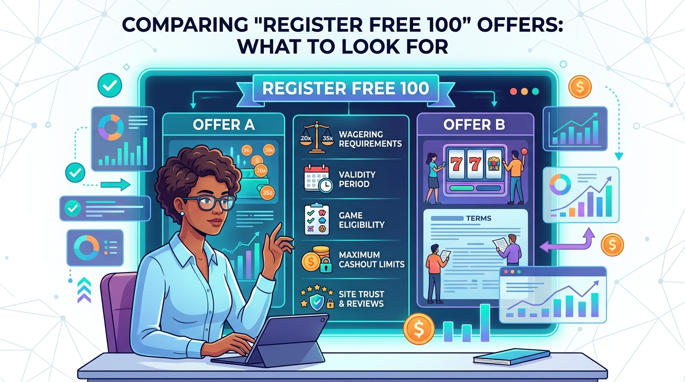 Comparing 'Register Free 100' Offers: What to Look For
